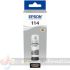 Epson 114 Gris Botella de Tinta Pigmentada Original - C13T07B540-1
