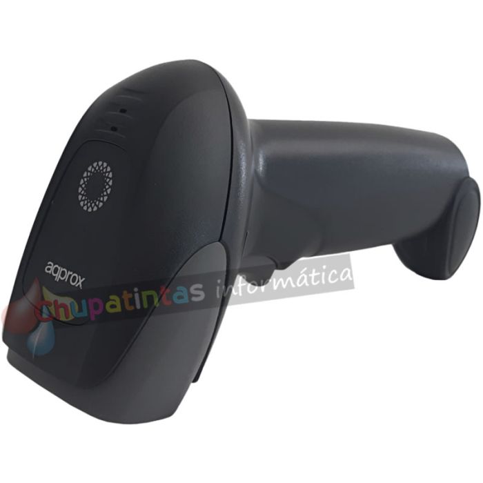 Approx Lector de Códigos de Barras 1D USB - Indicador LED, Beeper - Velocidad 300 veces por Segundo - Color Negro-2