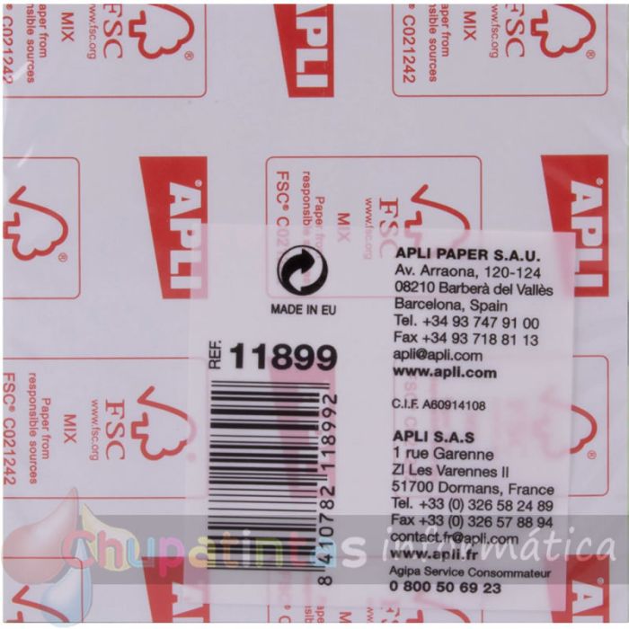 Apli Notas Adhesivas Funny 75x75mm - Bloc de 100 Hojas - Adhesivo de Calidad - Color Verde Fluorescente-2
