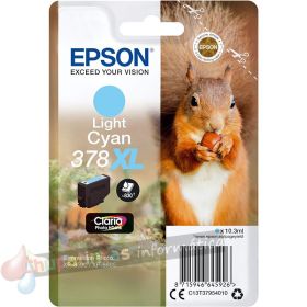 Epson 378XL Cian Light Cartucho de Tinta Original - C13T37954010