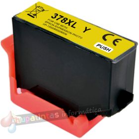Epson 378XL Amarillo Cartucho de Tinta Genérico - Reemplaza C13T37944010/C13T37844010