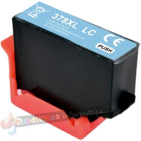 Epson 378XL Cian Light Cartucho de Tinta Genérico - Reemplaza C13T37954010/C13T37854010