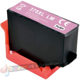 Epson 378XL Magenta Light Cartucho de Tinta Genérico - Reemplaza C13T37964010/C13T37864010