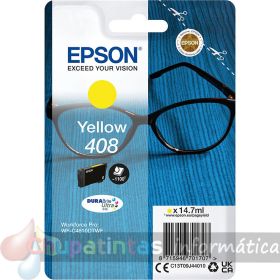 Epson 408 Amarillo  Cartucho de Tinta Original - C13T09J44010