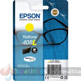 Epson 408L Amarillo Cartucho de Tinta Original - C13T09K44010