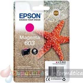 Epson 603 Magenta Cartucho de Tinta Original - C13T03U34010