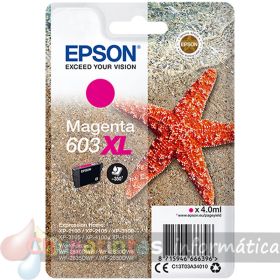 Epson 603XL Magenta Cartucho de Tinta Original - C13T03A34010