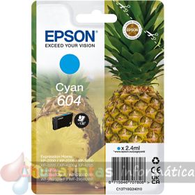 Epson 604 Cian Cartucho de Tinta Original - C13T10G24010