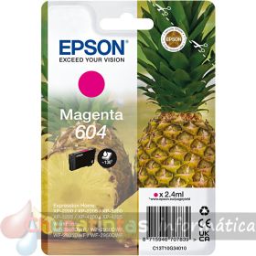 Epson 604 Magenta Cartucho de Tinta Original - C13T10G34010