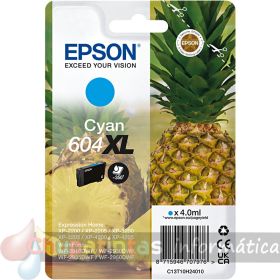 Epson 604XL Cian Cartucho de Tinta Original - C13T10H24010