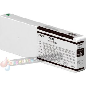 Epson T55K100 Negro Foto Cartucho de Tinta Original - C13T55K100