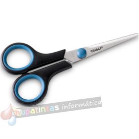 Dahle 54415 Office Comfort-Grip Tijeras de Acero Templado 14cm -  Modelo especial para zurdos -Hojas Afiladas-1