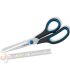 Dahle 54408 Office Comfort-Grip Tijeras de Acero Templado 20cm - Hojas Afiladas - Mangos Revestidos de Goma