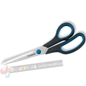 Dahle 54408 Office Comfort-Grip Tijeras de Acero Templado 20cm - Hojas Afiladas - Mangos Revestidos de Goma