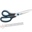 Dahle 54418 Office Comfort-Grip Tijeras de Acero Templado 21cm - Modelo Especial para Zurdos - Hojas Afiladas - Mangos Revestidos de Goma