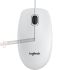 Logitech B100 Ratón USB 800dpi - 3 Botones - Uso Ambidiestro - Cable de 1.80m - Color Blanco-1