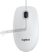 Logitech B100 Raton USB 800dpi - 3 Botones - Uso Ambidiestro - Cable de 1.80m - Color Blanco
