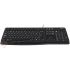 Logitech K120 Teclado USB - Resistente a Salpicaduras - Cable de 1.50m - Color Negro-3