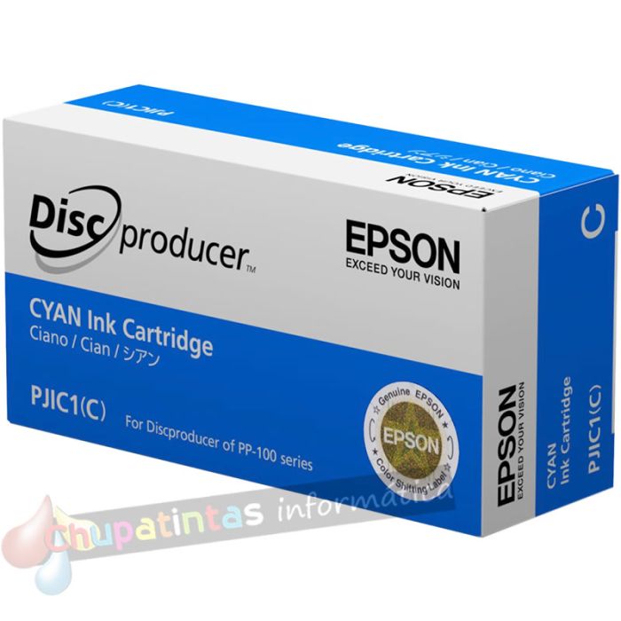 Epson PJIC1 Cian Cartucho de Tinta Original - C13S020447