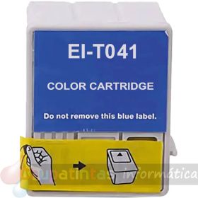 Epson T041 Color Cartucho de Tinta Genérico - Reemplaza C13T04104010