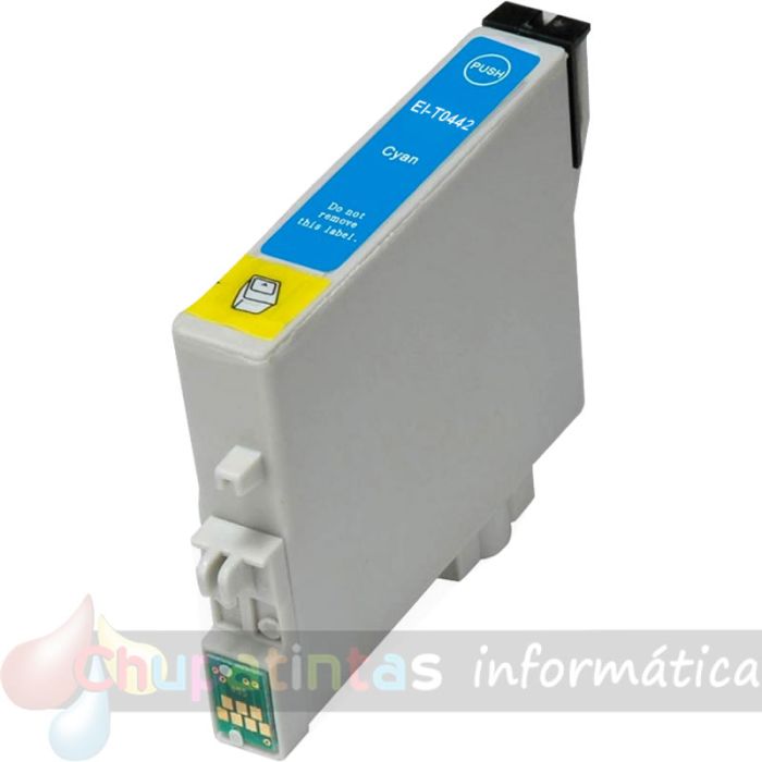 Epson T0442 Cian Cartucho de Tinta Genérico - Reemplaza C13T04424010