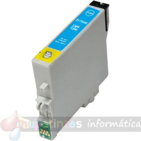 Epson T0485 Cian Light Cartucho de Tinta Genérico - Reemplaza C13T04854010