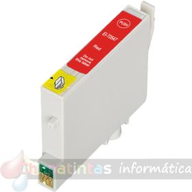 Epson T0547 Rojo Cartucho de Tinta Genérico - Reemplaza C13T05474010