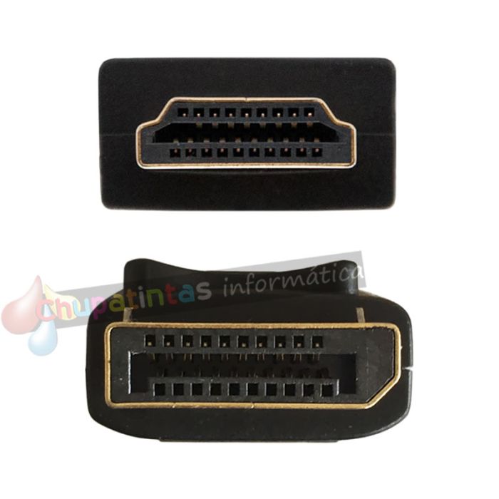 Aisens Cable Conversor Displayport a HDMI - DP/M-HDMI/M - 5m - Color Negro-4