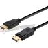 Aisens Cable Conversor Displayport a HDMI - DP/M-HDMI/M - 5m - Color Negro-5