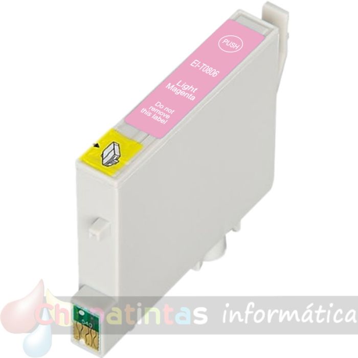 Epson T0806 Magenta Light Cartucho de Tinta Genérico - Reemplaza C13T08064011