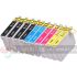 Epson T1295 Pack de 10 Cartuchos de Tinta Genéricos: T1291+T1292+T1293+T1294