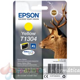 Epson T1304 Amarillo Cartucho de Tinta Original - C13T13044012-1