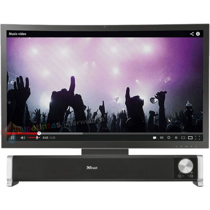 Trust Asto Barra de Sonido USB 12W Negro-9