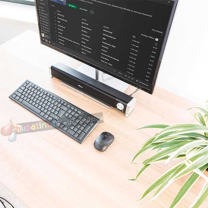Trust Asto Barra de Sonido USB 12W Negro-10
