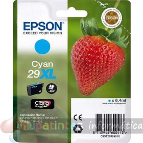 Epson T2992 (29XL) Cian Cartucho de Tinta Original - C13T29924012