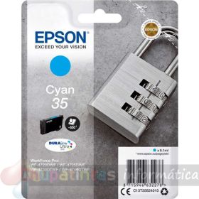 Epson T3582 (35) Cian Cartucho de Tinta Original - C13T35824010