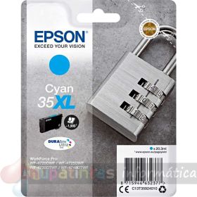 Epson T3592 (35XL) Cian Cartucho de Tinta Original - C13T35924010