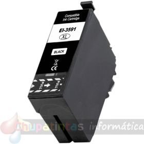 Epson T3591/T3581 (35XL) Negro Cartucho de Tinta Pigmentada Generico - Reemplaza C13T35914010/C13T35814010-1