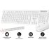 Subblim Combo Business Slim - Teclado y ratón inalámbricos - Ergonomía y silencio - 2.4G - Color Blanco-2