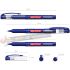 Erichkrause Metrix - Roller Clásico con Punta Normal - Cuerpo Ligero de Plástico - Tinta de Gel de Secado Rápido - Color Azul-2