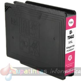 Epson T04A3 Magenta Cartucho de Tinta Pigmentada Genérico - Reemplaza C13T04A340