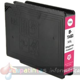 Epson T04B3 Magenta Cartucho de Tinta Pigmentada Genérico - Reemplaza C13T04B340