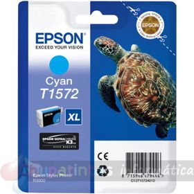 Epson T1572 Cian Cartucho de Tinta Original - C13T15724010
