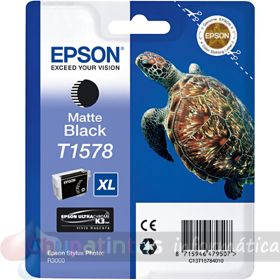 Epson T1578 Negro Mate Cartucho de Tinta Original - C13T15784010