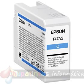 Epson T47A2 Cian Cartucho de Tinta Original - C13T47A200