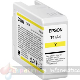 Epson T47A4 Amarillo Cartucho de Tinta Original - C13T47A400