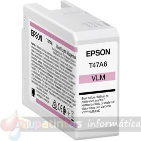 Epson T47A6 Magenta Light Vívido Cartucho de Tinta Original - C13T47A600