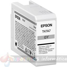 Epson T47A7 Gris Cartucho de Tinta Original - C13T47A700