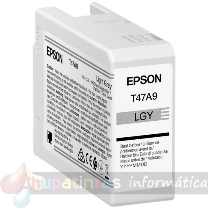 Epson T47A9 Gris Light Cartucho de Tinta Original - C13T47A900