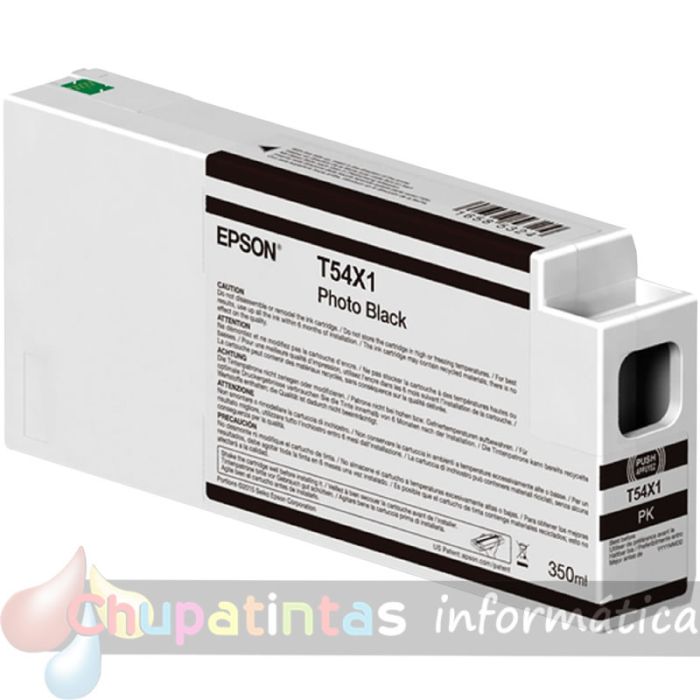 Epson T54X1 Negro Foto Cartucho de Tinta Original - C13T54X100